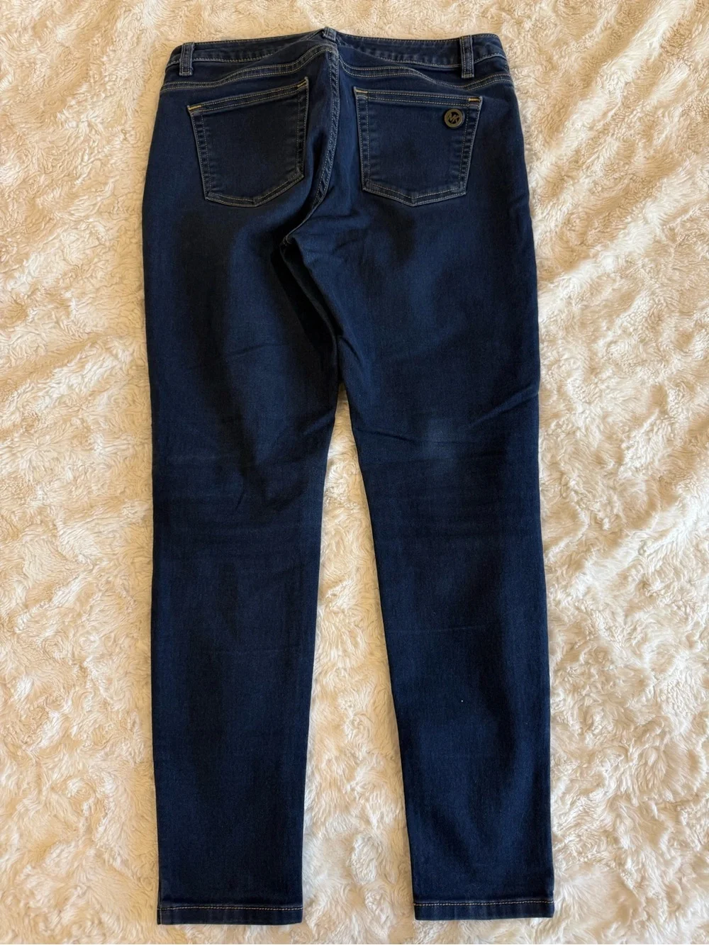 Michael Kors Women's Dark Indigo Skinny Jeans- Izzy Skinny
